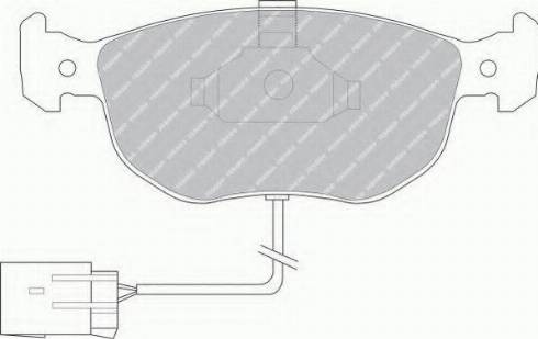 Ferodo FSL767 - Komplet Pločica, disk-kočnica www.molydon.hr