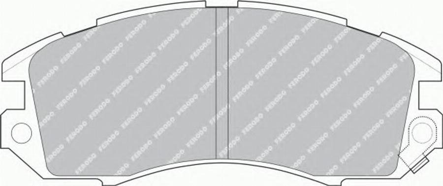 Ferodo FSL789 - Komplet Pločica, disk-kočnica www.molydon.hr