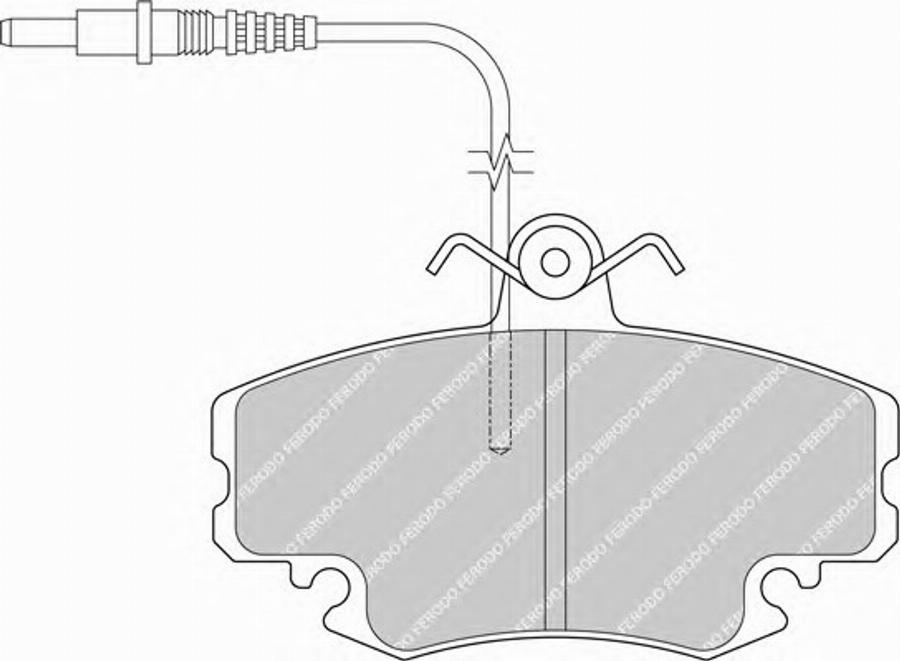 Ferodo FSL720 - Komplet Pločica, disk-kočnica www.molydon.hr