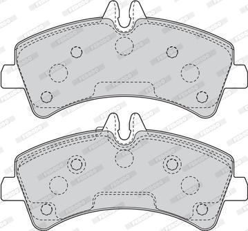 Ferodo FVR4429 - Komplet Pločica, disk-kočnica www.molydon.hr