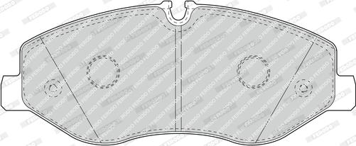 Ferodo FVR4375 - Komplet Pločica, disk-kočnica www.molydon.hr