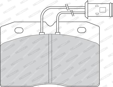 Ferodo FVR511 - Komplet Pločica, disk-kočnica www.molydon.hr