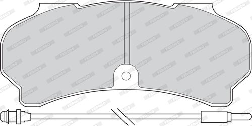 Ferodo FVR626 - Komplet Pločica, disk-kočnica www.molydon.hr