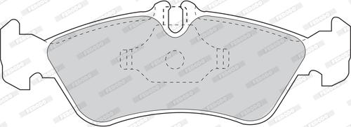 Ferodo FVR1045 - Komplet Pločica, disk-kočnica www.molydon.hr