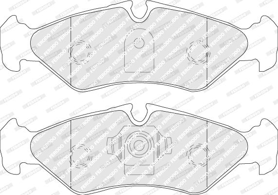 Ferodo FVR1039 - Komplet Pločica, disk-kočnica www.molydon.hr