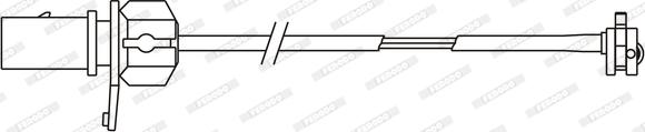 Ferodo FWI395 - Signalni kontakt, trosenje kočione plocice www.molydon.hr