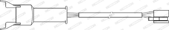 Ferodo FWI314 - Signalni kontakt, trosenje kočione plocice www.molydon.hr