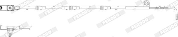 Ferodo FWI298 - Signalni kontakt, trosenje kočione plocice www.molydon.hr