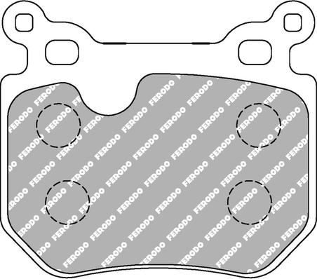 Ferodo Racing FCP4217H - Komplet Pločica, disk-kočnica www.molydon.hr