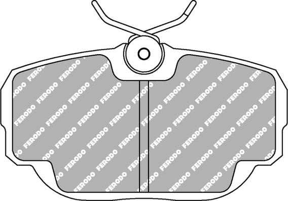 Ferodo Racing FCP660H - Komplet Pločica, disk-kočnica www.molydon.hr