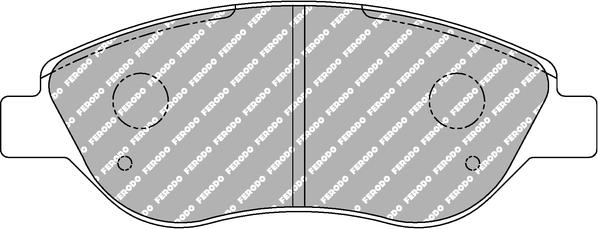 Ferodo Racing FCP1468H - Komplet Pločica, disk-kočnica www.molydon.hr