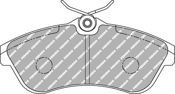 Ferodo Racing FCP1543H - Komplet Pločica, disk-kočnica www.molydon.hr