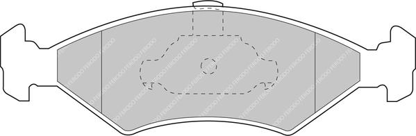 Ferodo Racing FCP1081R - Komplet Pločica, disk-kočnica www.molydon.hr