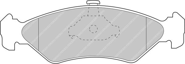 Ferodo Racing FCP1082H - Komplet Pločica, disk-kočnica www.molydon.hr