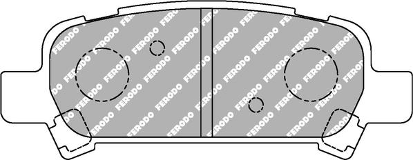 Ferodo Racing FCP1333H - Komplet Pločica, disk-kočnica www.molydon.hr