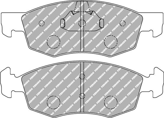 Ferodo Racing FCP1376H - Komplet Pločica, disk-kočnica www.molydon.hr