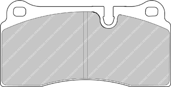 Ferodo Racing FCP1281H - Komplet Pločica, disk-kočnica www.molydon.hr