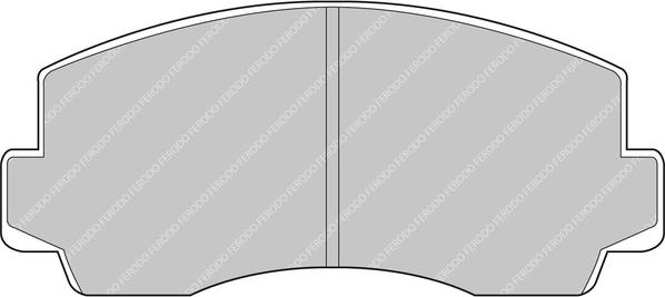 Ferodo Racing FCP170C - Komplet Pločica, disk-kočnica www.molydon.hr