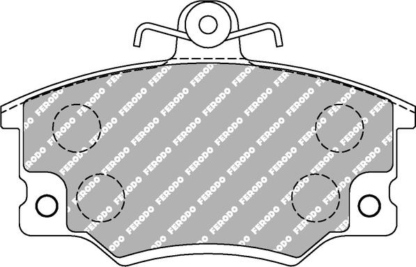 Ferodo Racing FCP370C - Komplet Pločica, disk-kočnica www.molydon.hr