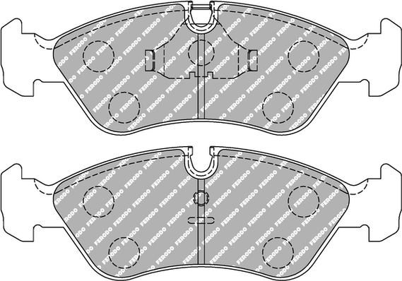 Ferodo Racing FDS584 - Komplet Pločica, disk-kočnica www.molydon.hr