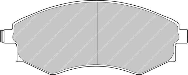 Ferodo Racing FDS600 - Komplet Pločica, disk-kočnica www.molydon.hr