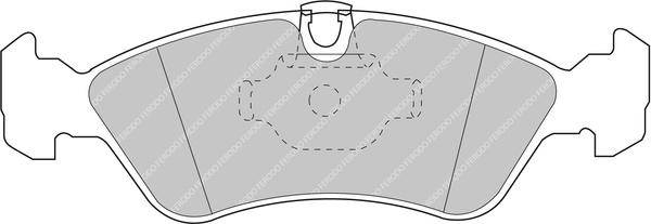 Ferodo Racing FDS1067 - Komplet Pločica, disk-kočnica www.molydon.hr