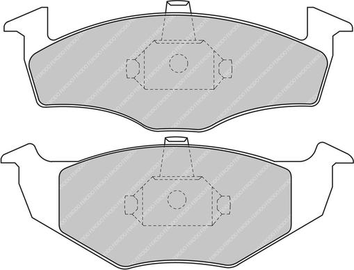 Ferodo Racing FDS1101 - Komplet Pločica, disk-kočnica www.molydon.hr