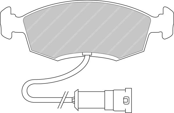 Ferodo Racing FDS276 - Komplet Pločica, disk-kočnica www.molydon.hr