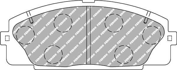 Ferodo Racing FRP3127H - Komplet Pločica, disk-kočnica www.molydon.hr