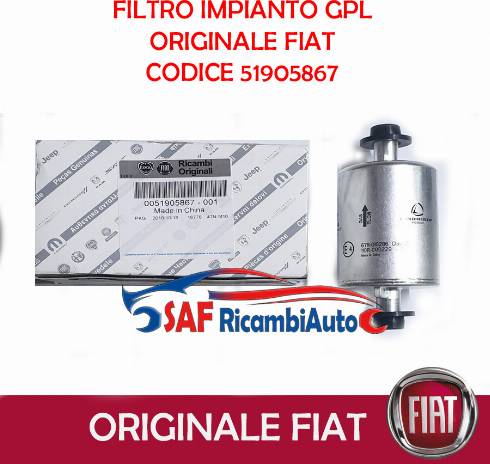 FIAT 51905867 - Filter za gorivo www.molydon.hr