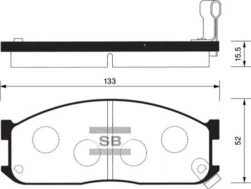 BOSCH 0 986 AB1 214 - Komplet Pločica, disk-kočnica www.molydon.hr