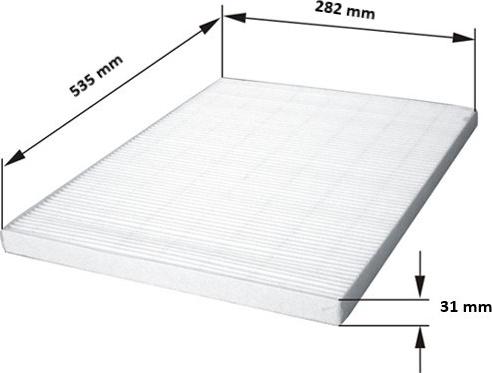 FIL Filter HC 7248 - Filter kabine www.molydon.hr