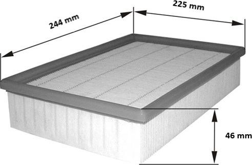 FIL Filter HP 2436 - Filter za zrak www.molydon.hr