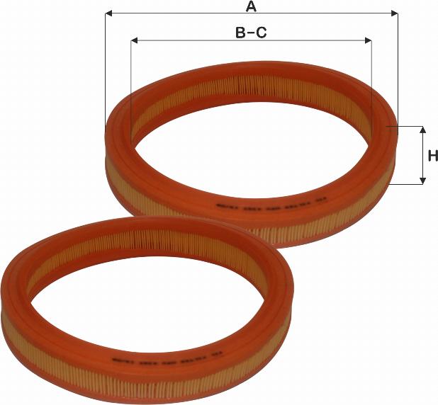 FIL Filter HPU 4367 - Filter za zrak www.molydon.hr