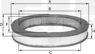 FIL Filter HPU 4412 - Filter za zrak www.molydon.hr