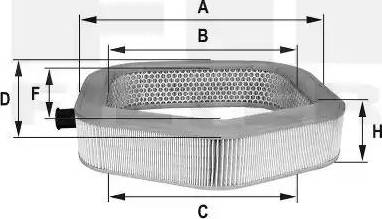 FIL Filter HPU 4336 - Filter za zrak www.molydon.hr