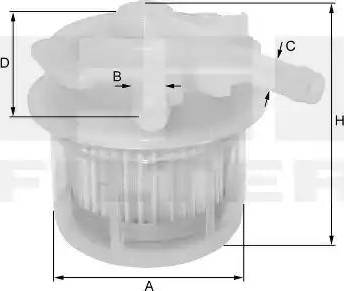 FIL Filter ZP 8066 FP - Filter za gorivo www.molydon.hr