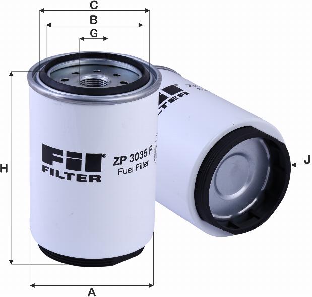 FIL Filter ZP 3035 F - Filter za gorivo www.molydon.hr