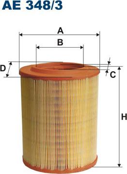 Filtron AE348/3 - Filter za zrak www.molydon.hr