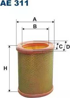 Winfil FAF-PE-015 - Filter za zrak www.molydon.hr