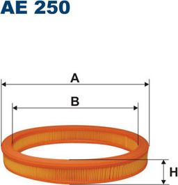 Filtron AE250 - Filter za zrak www.molydon.hr