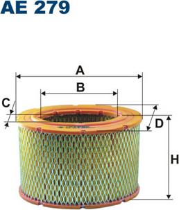 Filtron AE279 - Filter za zrak www.molydon.hr