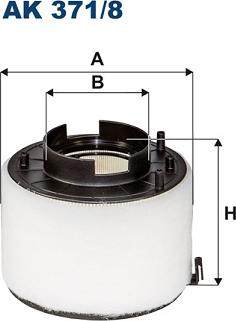 Filtron AK371/8 - Filter za zrak www.molydon.hr