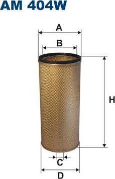 Filtron AM404W - Filter dopunskog zraka www.molydon.hr