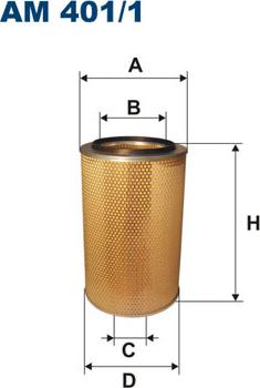 Filtron AM401/1 - Filter za zrak www.molydon.hr