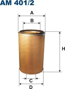 Filtron AM401/2 - Filter za zrak www.molydon.hr