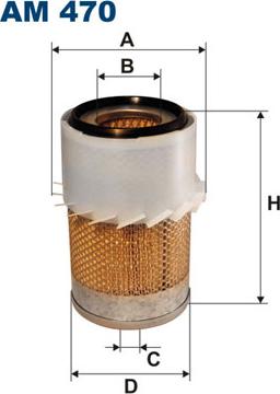 Filtron AM470 - Filter za zrak www.molydon.hr