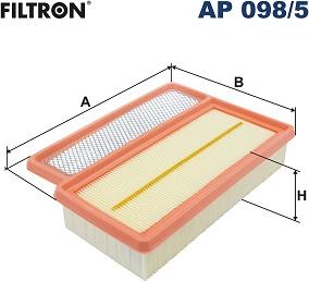 Filtron AP 098/5 - Filter za zrak www.molydon.hr