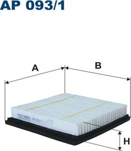 Filtron AP093/1 - Filter za zrak www.molydon.hr