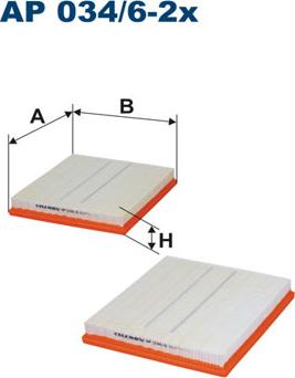 Filtron AP034/6-2x - Filter za zrak www.molydon.hr